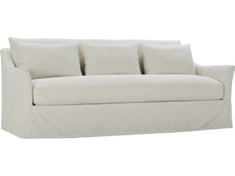 Rowe Moreau Cream Upholstered Slip Sofa