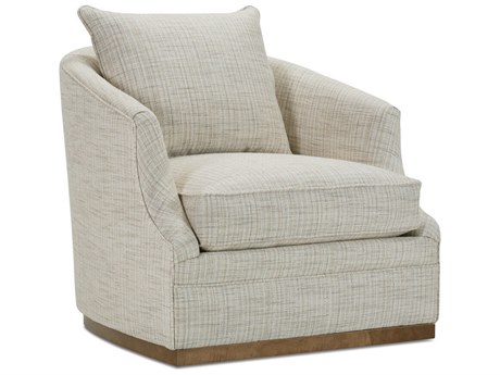 Rowe Emmerson Swivel Beige Accent Chair