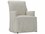 Rowe Finch White Fabric Upholstered Arm Dining Chair with Silpcover  ROWP900S502PA