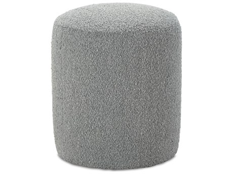 Rowe Cleo Gray Upholstered Ottoman
