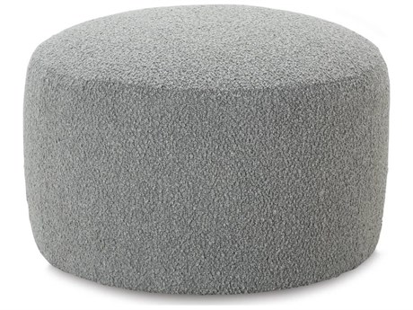 Rowe Cleo Gray Upholstered Ottoman