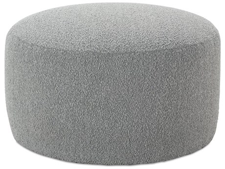 Rowe Cleo Gray Upholstered Ottoman
