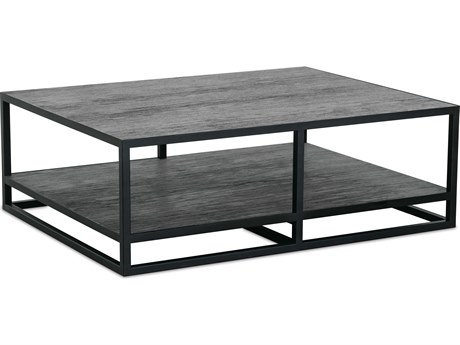 Rowe Bartola Rectangular Wood Ink Ore Cocktail Table