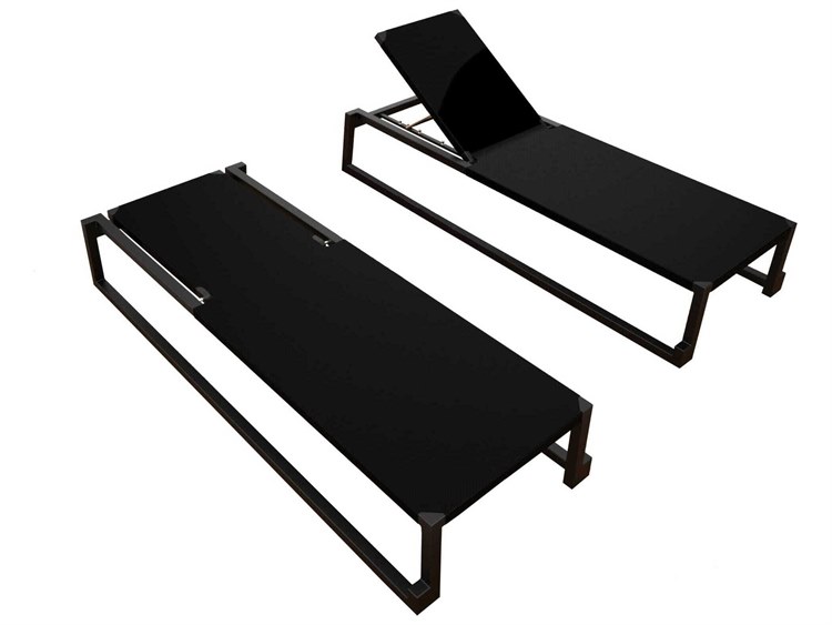 Resol Milano Sunlounger Black 2
