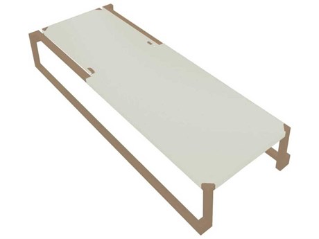 Resol Milano Sunlounger Sand Structure White Textilene Price Includes 2