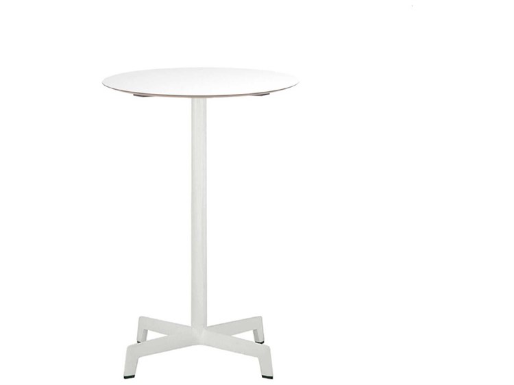 Resol Sputnik Round Dining Table White 23.62" Diameter