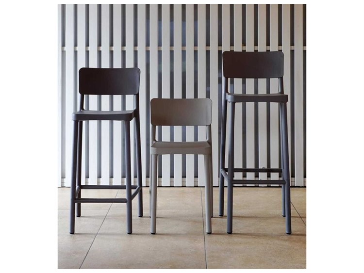 Resol Lisboa Medium Bar Stool Red 2