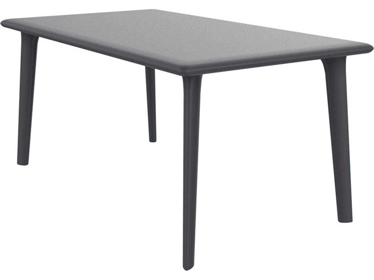 Resol New Dessa Rectangular Dining Table Dark Grey