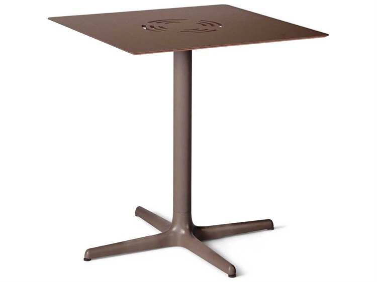 Resol Toledo Aire Square Dining Table Chocolate