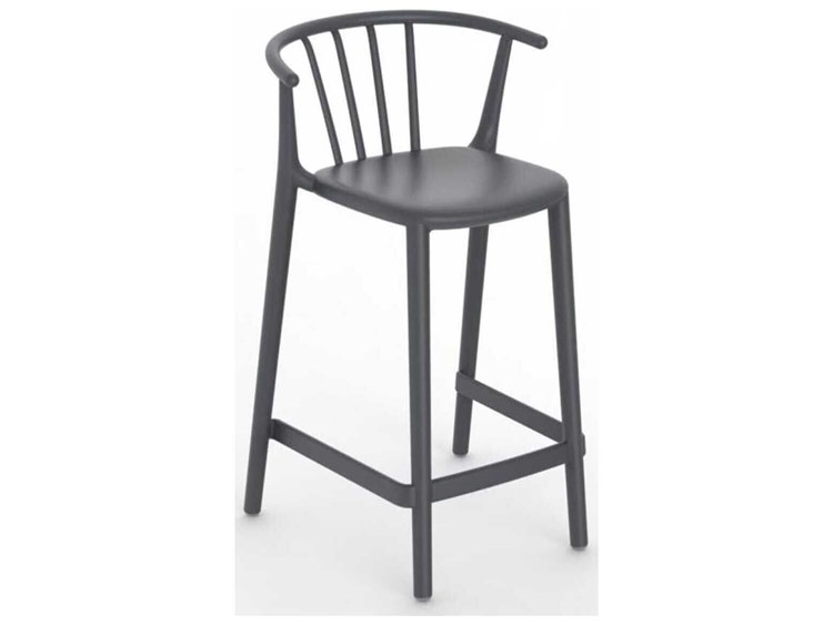 Resol Woody Medium Bar Chair Dark Grey Price Includes 24