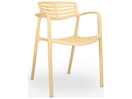 Resol Toledo Aire Eco Recycled Dining Chair Fire Yellow Price Includes 4