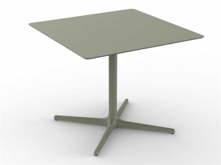 Resol Toledo Square Dining Table 90x90 Greenish Grey