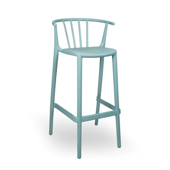 Resol Woody Eco Recycled High Bar Chair Air Blue Price Includes 4