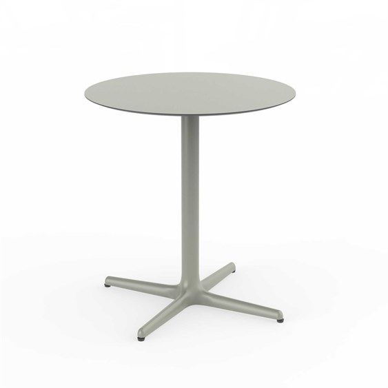 Resol Toledo Round Dining Table 70" Diameter Greenish Grey