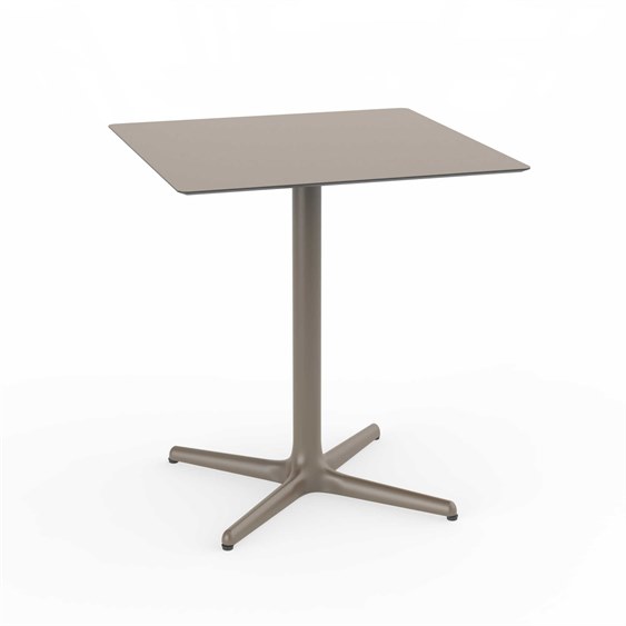 Resol Toledo Square Dining Table 70x70 Chocolate