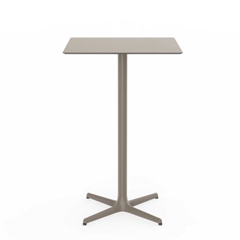 Resol Toledo Square Bar Table Chocolate