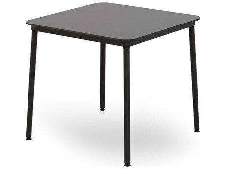 Resol Hub Square Dining Table 31x31 Black