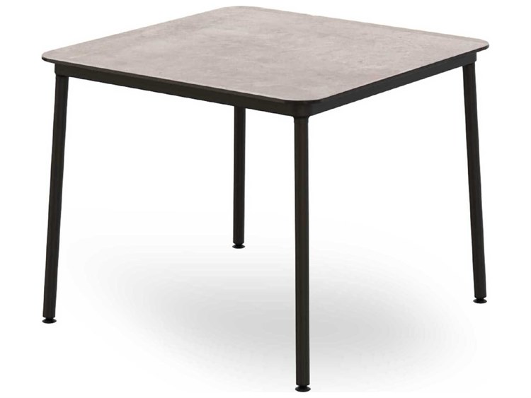 Resol Hub Square Dining Table 35x35 Cement