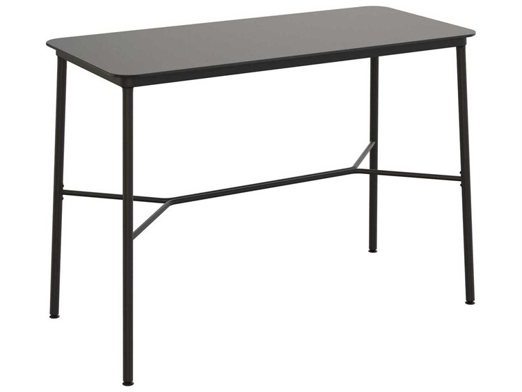 Resol Hub Rectangular Bar Table Black 150x70