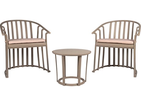 Resol Raff 3 Piece Conversation Set with Cushions Sand