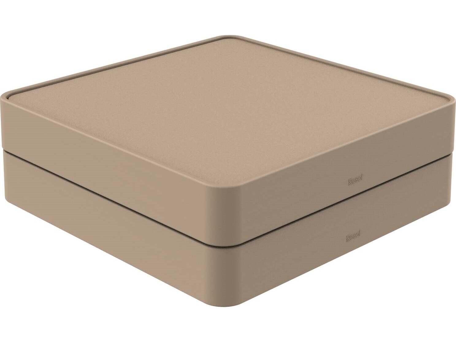 Resol Duna Polypropylene Hpl Compact Square Coffee Table