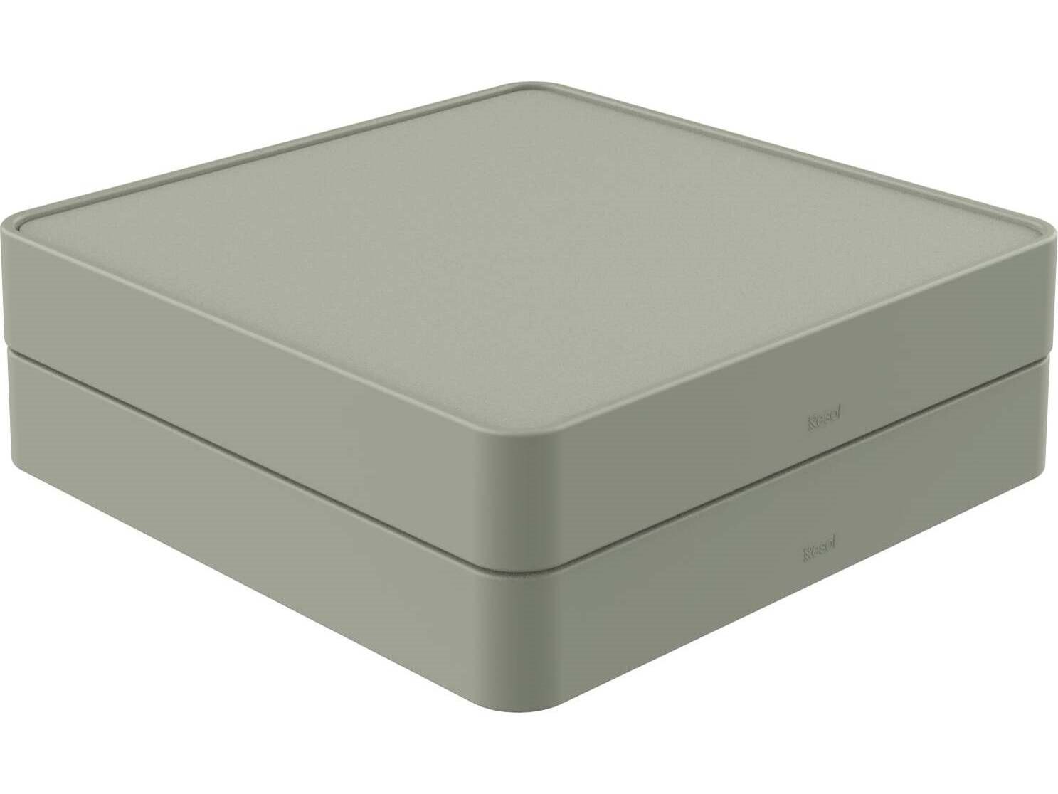 Resol Salvia Polypropylene Hpl Compact Square Coffee Table