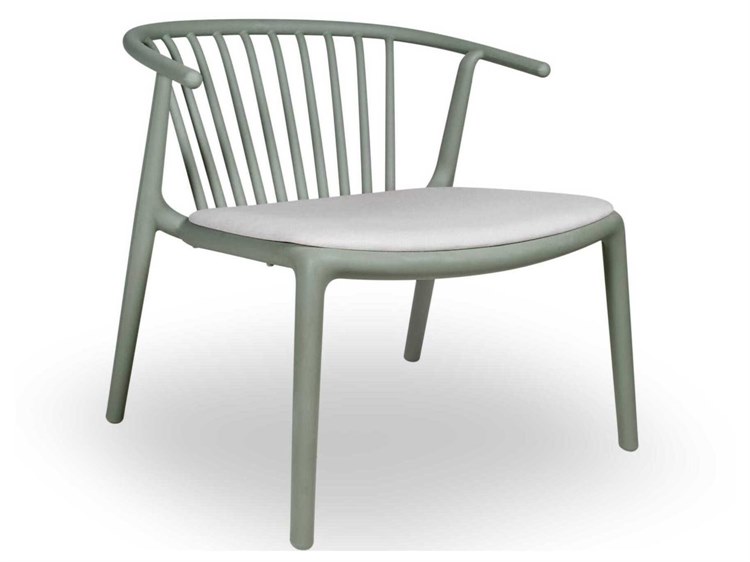 Resol Woody Upholstered Lounge Chair Greenish Grey Linen Price Includes 2