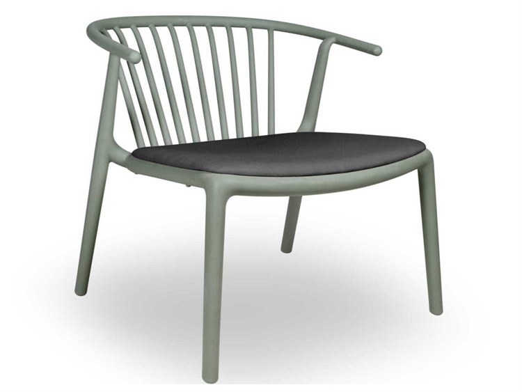 Resol Woody Upholstered Lounge Chair Greenish Grey Taupe Price Includes 2