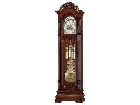 Ridgeway Clocks Henley Westmont Cherry Grandfather Clock