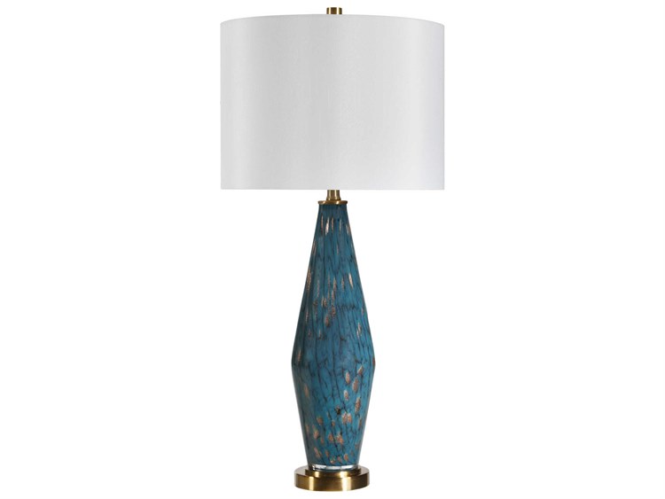 Photos - Floodlight / Street Light REN Renwil Milo Blue Buffet Lamp LPT1416EV