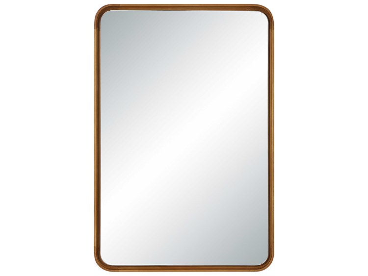 Photos - Other Decoration REN Renwil Tillie Natural Rectangular Wall Mirror MT2743 