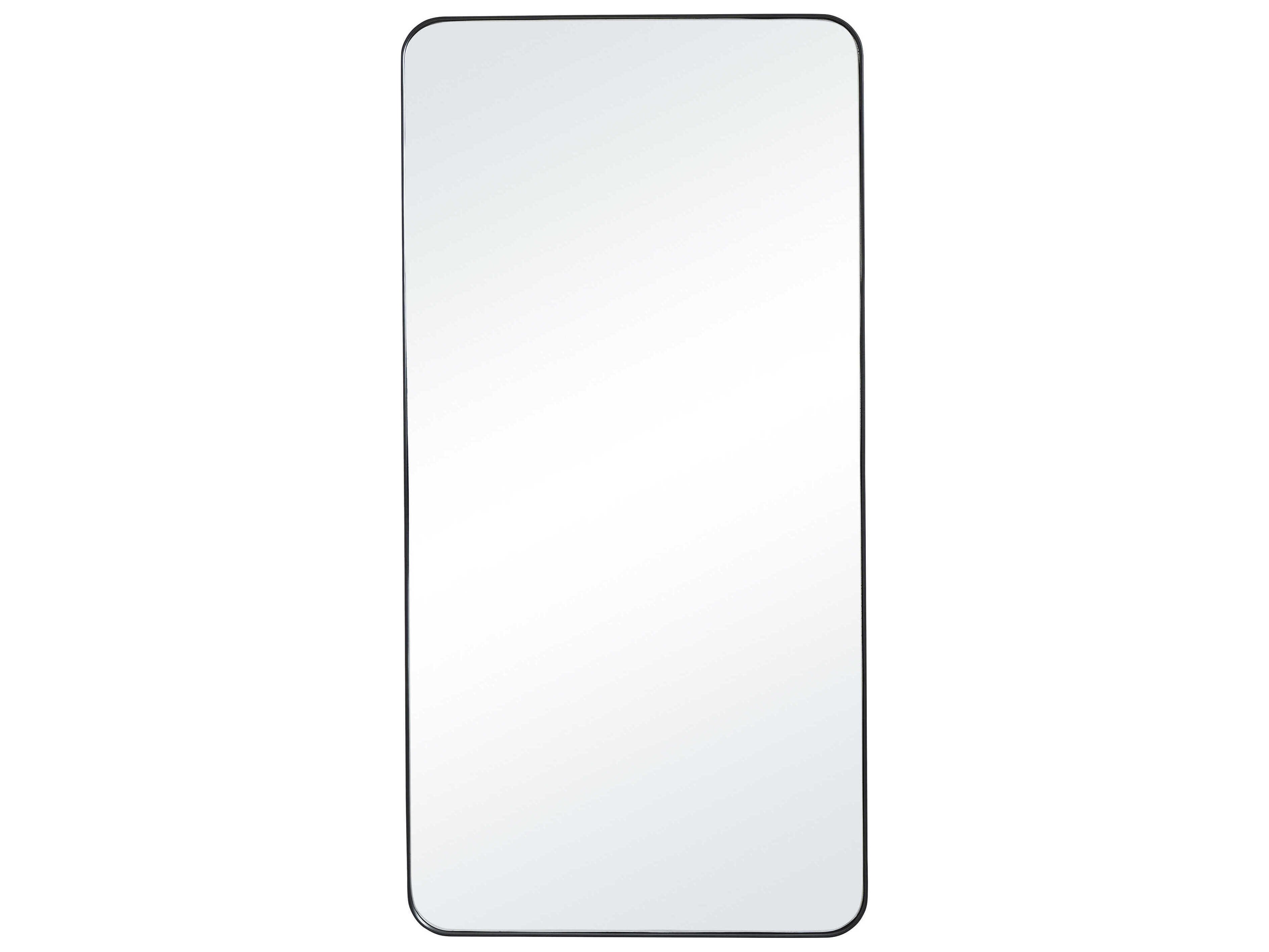 Renwil MT2799 Glencoe 40 X 20 inch Matte Black Wall Mirror
