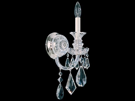 Schonbek Hamilton 1-Light Silver Wall Sconce