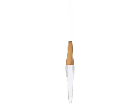 Schonbek Kindjal 1-Light Aged Brass Linear Mini Pendant