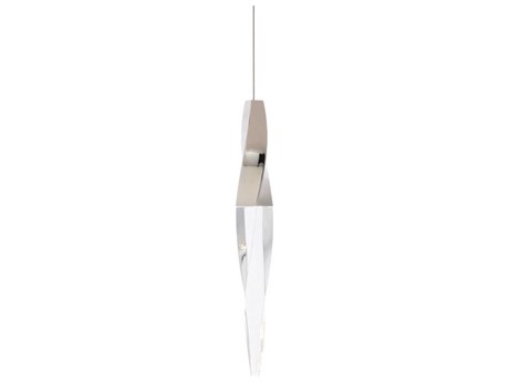 Schonbek Kindjal 1-Light Polished Nickel Linear Mini Pendant