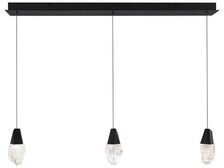 Schonbek Martini 3-Light Black Island Pendant