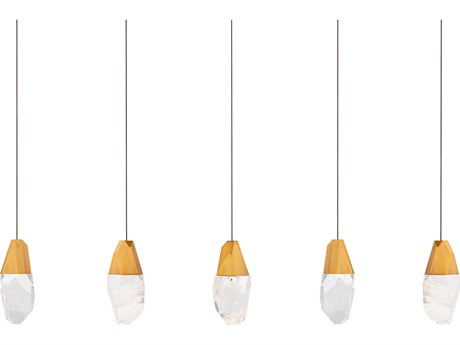 Schonbek Martini 5-Light Aged Brass Island Pendant