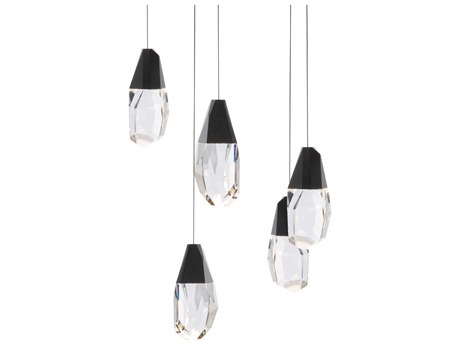 Schonbek Martini 5-Light Black Pendant