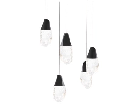 Schonbek Martini 5-Light Black Pendant