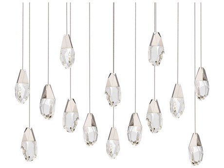 Schonbek Martini 14-Light Polished Nickel Island Pendant