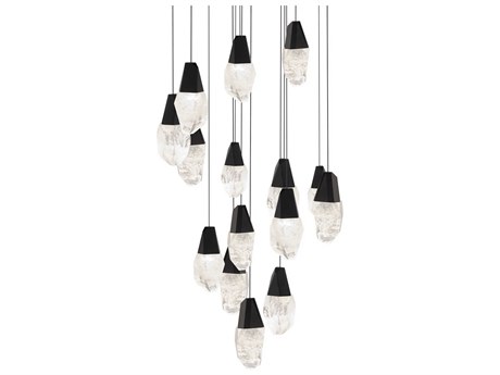 Schonbek Martini 15-Light Black Pendant