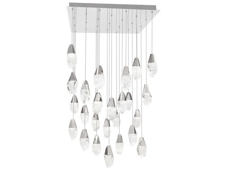 Schonbek Martini 25-Light Polished Nickel Pendant