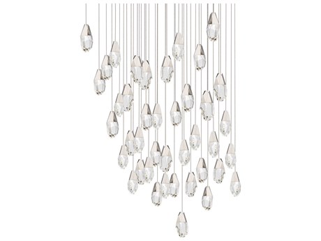 Schonbek Martini 41-Light Polished Nickel Pendant