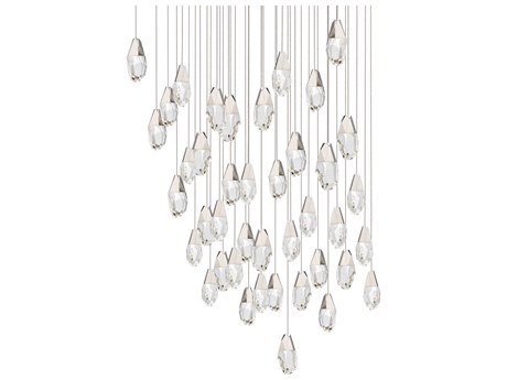 Schonbek Martini 41-Light Polished Nickel Pendant