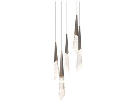 Schonbek Solitude 5-Light Antique Nickel Linear Pendant