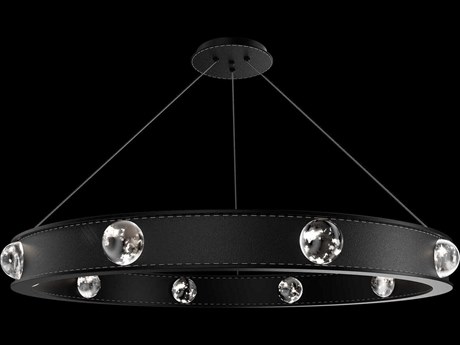 Schonbek Kollard Black Round Pendant