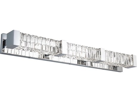 Schonbek Guild 3-Light Polished Chrome Vanity Light