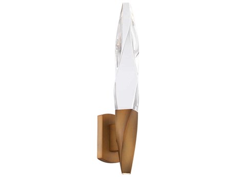 Schonbek Kindjal 1-Light Aged Brass Wall Sconce