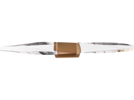 Schonbek Kindjal 2-Light Aged Brass Vanity Light