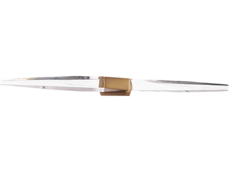 Schonbek Kindjal 2-Light Aged Brass Vanity Light